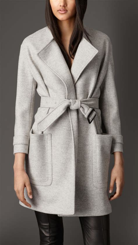 burberry belted coat